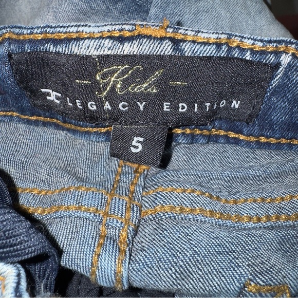 Legacy Edition Blue Denim Jeans Boys Kids Size 5 - Picture 2 of 3